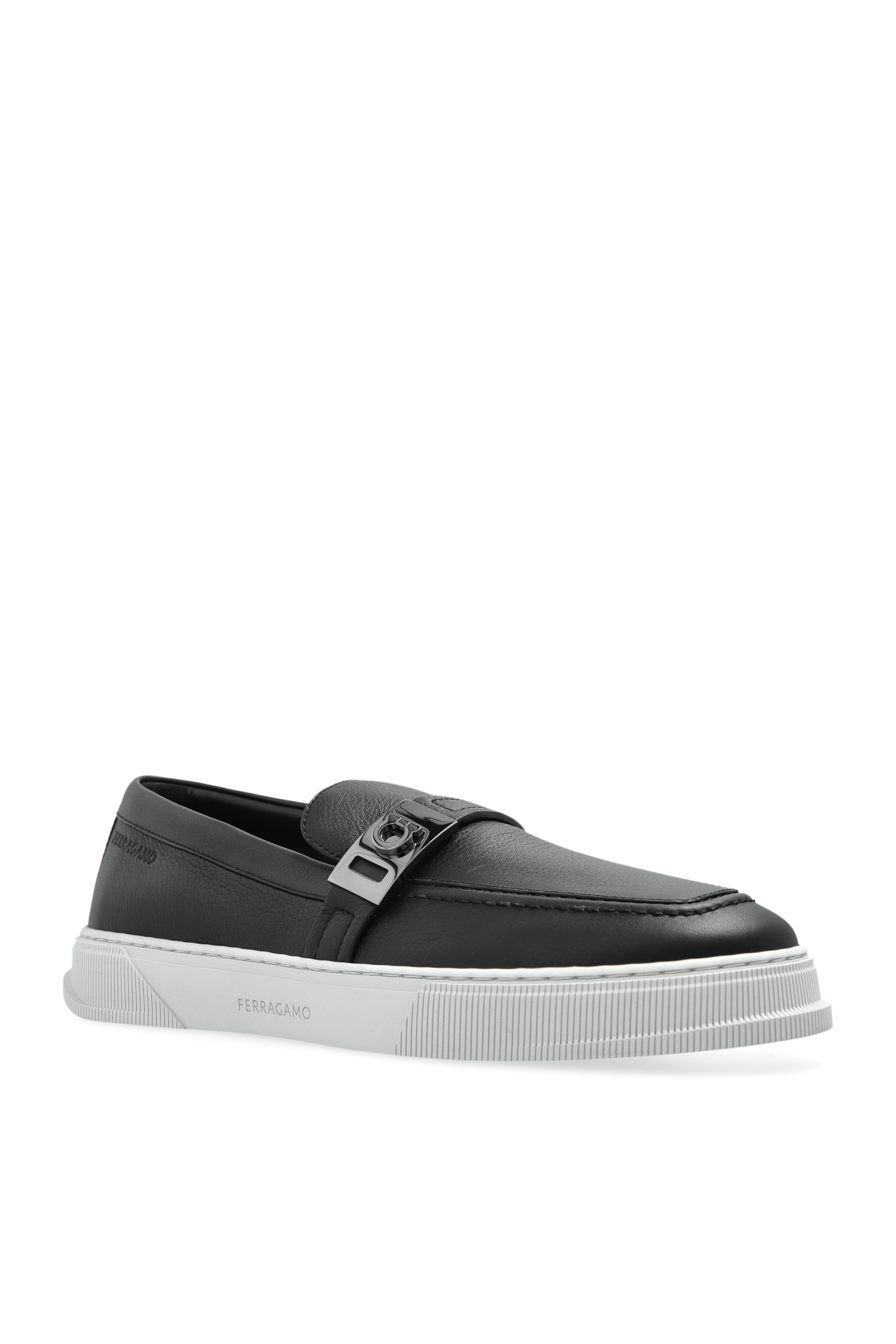 Ferragamo♪SALE♪0766457 Black Shoes Brad FERRAGAMO - Vitkac AS